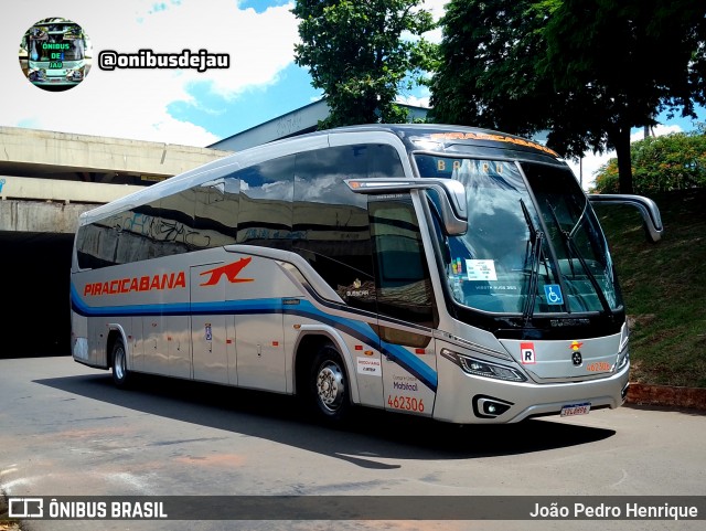 Viação Piracicabana 462306 na cidade de Jaú, São Paulo, Brasil, por João Pedro Henrique. Número da foto: #11827190.