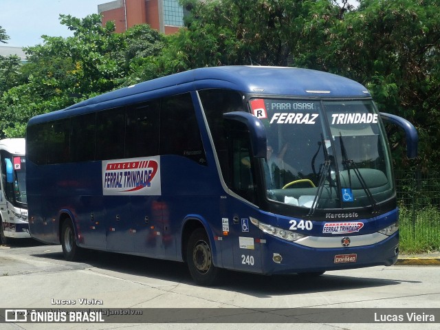 Viação Ferraz Trindade 240 na cidade de São Paulo, São Paulo, Brasil, por Lucas Vieira. Número da foto: #11827812.