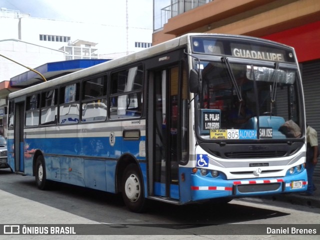 Buses Guadalupe 81 na cidade de Carmen, San José, San José, Costa Rica, por Daniel Brenes. ID da foto: 11827901.