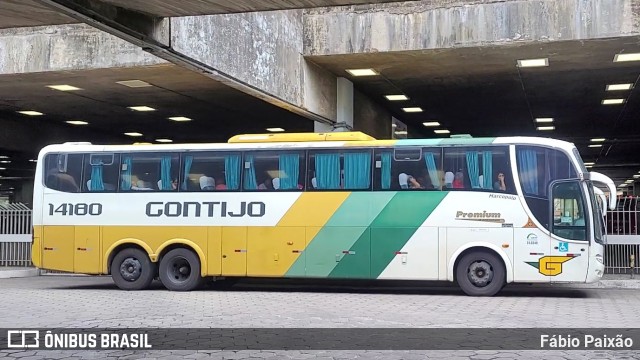 Empresa Gontijo de Transportes 14180 na cidade de Belo Horizonte, Minas Gerais, Brasil, por Fábio Paixão. ID da foto: 11826833.