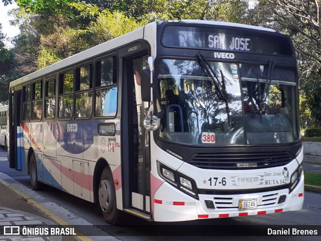 Transportes Coronado 17-6 na cidade de Carmen, San José, San José, Costa Rica, por Daniel Brenes. ID da foto: 11828137.