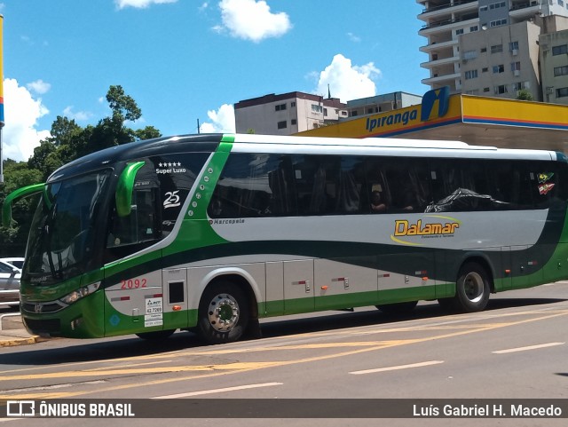 Dalamar Fretamento e Turismo 2092 na cidade de Seara, Santa Catarina, Brasil, por Luís Gabriel H. Macedo. Número da foto: #11827293.