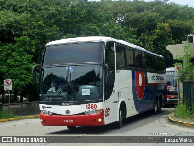 Viação São Cristóvão 1380 na cidade de São Paulo, São Paulo, Brasil, por Lucas Vieira. ID da foto: 11827764.