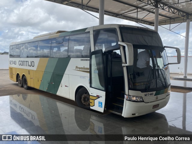 Empresa Gontijo de Transportes 12740 na cidade de Capelinha, Minas Gerais, Brasil, por Paulo Henrique Coelho Correa. Número da foto: #11827360.