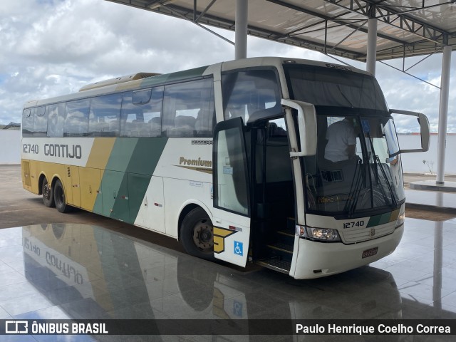 Empresa Gontijo de Transportes 12740 na cidade de Capelinha, Minas Gerais, Brasil, por Paulo Henrique Coelho Correa. ID da foto: 11827360.