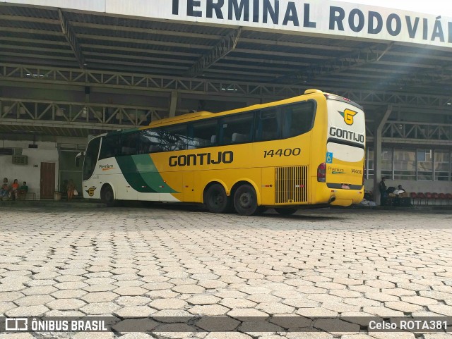 Empresa Gontijo de Transportes 14400 na cidade de Ipatinga, Minas Gerais, Brasil, por Celso ROTA381. Número da foto: #11831128.