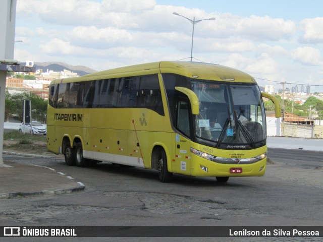 Viação Itapemirim 60055 na cidade de Caruaru, Pernambuco, Brasil, por Lenilson da Silva Pessoa. ID da foto: 11831090.