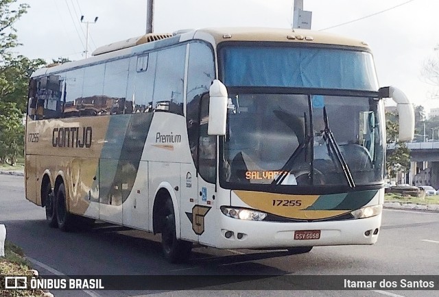 Empresa Gontijo de Transportes 17255 na cidade de Salvador, Bahia, Brasil, por Itamar dos Santos. ID da foto: 11830495.