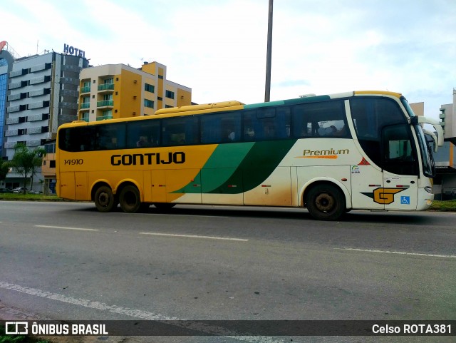 Empresa Gontijo de Transportes 14910 na cidade de Ipatinga, Minas Gerais, Brasil, por Celso ROTA381. ID da foto: 11831131.