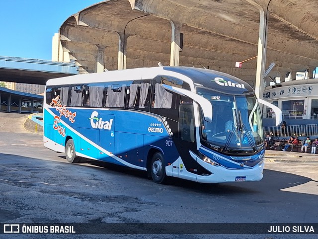 Citral Transporte e Turismo 907 na cidade de Porto Alegre, Rio Grande do Sul, Brasil, por JULIO SILVA. Número da foto: #11830802.