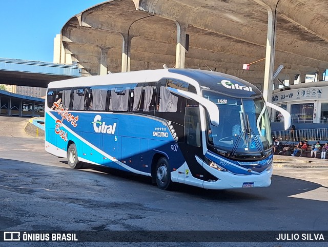 Citral Transporte e Turismo 907 na cidade de Porto Alegre, Rio Grande do Sul, Brasil, por JULIO SILVA. ID da foto: 11830802.