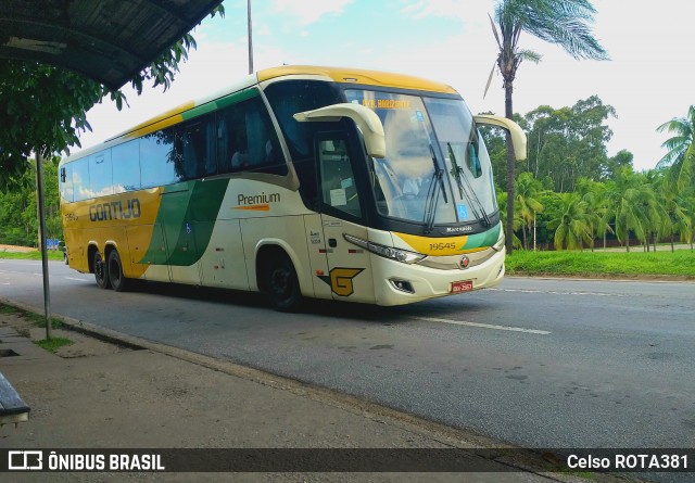 Empresa Gontijo de Transportes 19545 na cidade de Ipatinga, Minas Gerais, Brasil, por Celso ROTA381. Número da foto: #11831159.