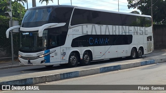 Auto Viação Catarinense 319309 na cidade de Aparecida, São Paulo, Brasil, por Flávio  Santos. Número da foto: #11830696.