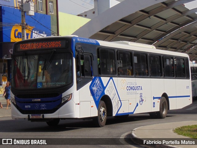 ATT - Atlântico Transportes e Turismo - Vitória da Conquista 8878 na cidade de Vitória da Conquista, Bahia, Brasil, por Fabrício Portella Matos. Número da foto: #11829300.