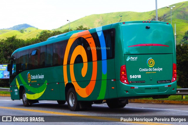 Parvi Transportes 54018 na cidade de Barra do Piraí, Rio de Janeiro, Brasil, por Paulo Henrique Pereira Borges. Número da foto: #11831742.