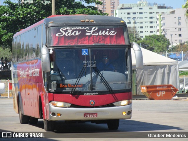 Expresso São Luiz 7570 na cidade de Goiânia, Goiás, Brasil, por Glauber Medeiros. ID da foto: 11830913.