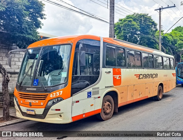 Empresa Caraça Transportes e Turismo 4237 na cidade de Contagem, Minas Gerais, Brasil, por Rafael Cota. ID da foto: 11830701.