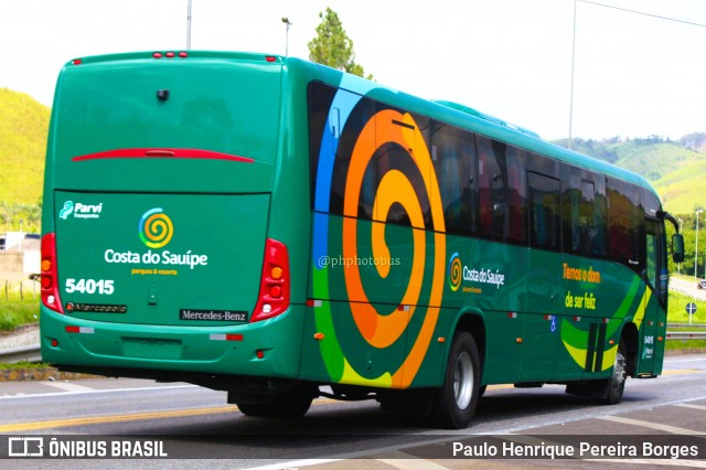 Parvi Transportes 54015 na cidade de Barra do Piraí, Rio de Janeiro, Brasil, por Paulo Henrique Pereira Borges. Número da foto: #11831731.