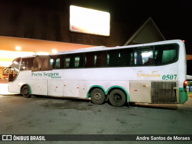 Porto Seguro Transporte e Turismo 0507 na cidade de Oliveira, Minas Gerais, Brasil, por Andre Santos de Moraes. ID da foto: 11830978.