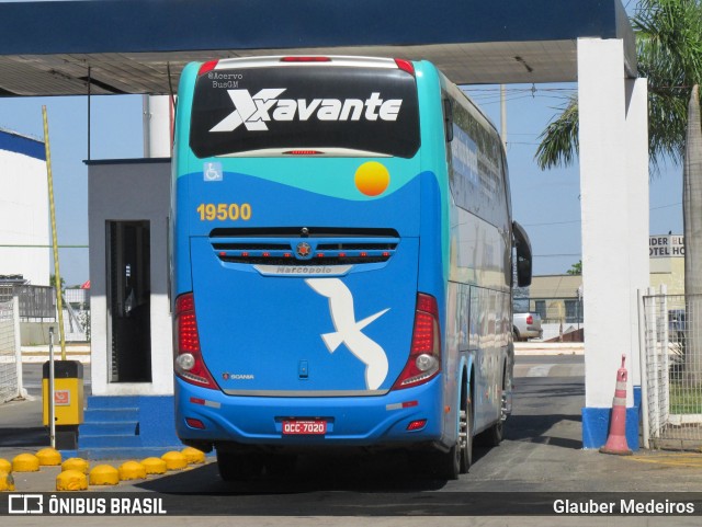 Viação Xavante 19500 na cidade de Goiânia, Goiás, Brasil, por Glauber Medeiros. Número da foto: #11830850.