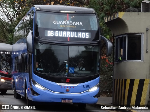 Expresso Guanabara 13207 na cidade de Tietê, São Paulo, Brasil, por Sebastian Andres Maluenda. ID da foto: 11830711.