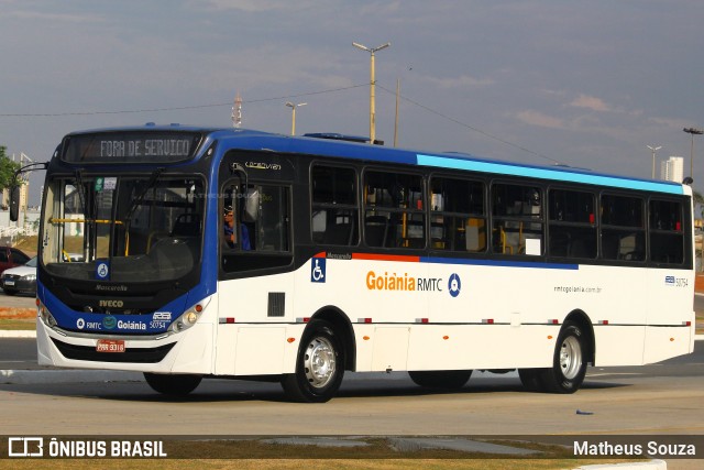 Rápido Araguaia 50754 na cidade de Goiânia, Goiás, Brasil, por Matheus Souza. ID da foto: 11751395.