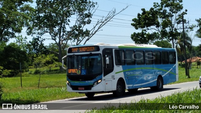 Viação Ponte Coberta RJ 190.007 na cidade de Seropédica, Rio de Janeiro, Brasil, por Léo Carvalho. Número da foto: #11748077.