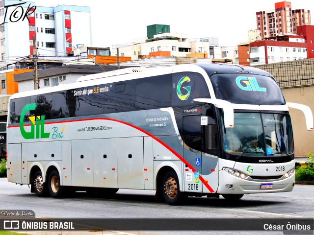 Gil Turismo 2018 na cidade de Belo Horizonte, Minas Gerais, Brasil, por César Ônibus. Número da foto: #11751358.