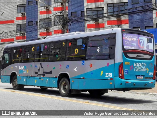 SIT Macaé Transportes 2379 na cidade de Macaé, Rio de Janeiro, Brasil, por Victor Hugo Gerhardt Leandro de Nantes. Número da foto: #11749839.