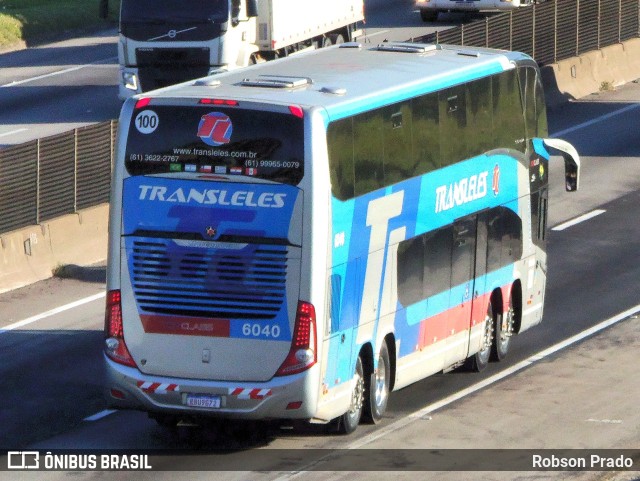 Transleles Transporte e Turismo 6040 na cidade de São José dos Campos, São Paulo, Brasil, por Robson Prado. Número da foto: #11751785.