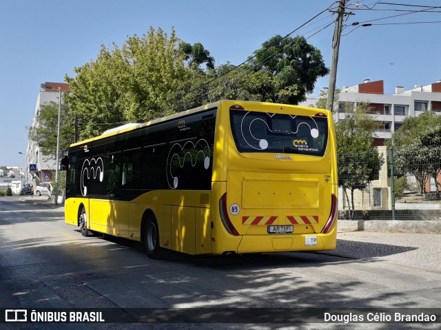 TST - Transportes Sul do Tejo 2384 na cidade de Almada, Setúbal, Portugal, por Douglas Célio Brandao. ID da foto: 11748324.