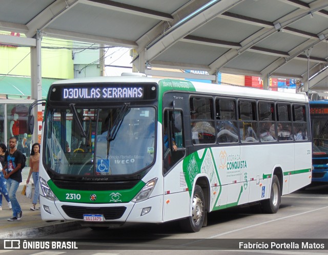 Viação Rosa Vitória da Conquista 2310 na cidade de Vitória da Conquista, Bahia, Brasil, por Fabrício Portella Matos. ID da foto: 11749425.