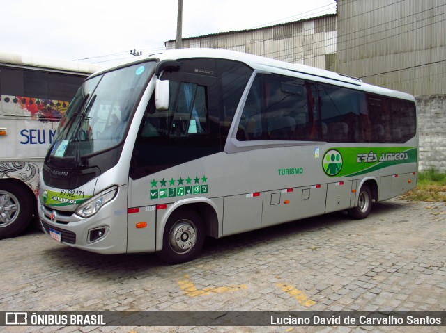 Auto Viação Três Amigos RJ502.171 na cidade de Rio de Janeiro, Rio de Janeiro, Brasil, por Luciano David de Carvalho Santos. Número da foto: #11749181.