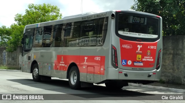 Allibus Transportes 4 5612 na cidade de São Paulo, São Paulo, Brasil, por Cle Giraldi. ID da foto: 11749145.