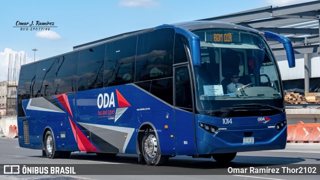ODA - Ómnibus de Alba 1014 na cidade de Gustavo A. Madero, Ciudad de México, México, por Omar Ramírez Thor2102. Número da foto: #11749154.