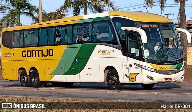 Empresa Gontijo de Transportes 19530 na cidade de Betim, Minas Gerais, Brasil, por Hariel BR-381. Número da foto: #11749829.