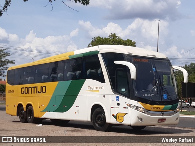 Empresa Gontijo de Transportes 18745 na cidade de Teresina, Piauí, Brasil, por Wesley Rafael. ID da foto: 11750541.