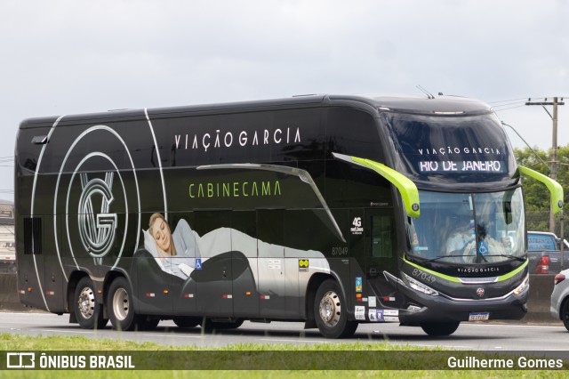 Viação Garcia 87049 na cidade de Pindamonhangaba, São Paulo, Brasil, por Guilherme Gomes. Número da foto: #11751109.