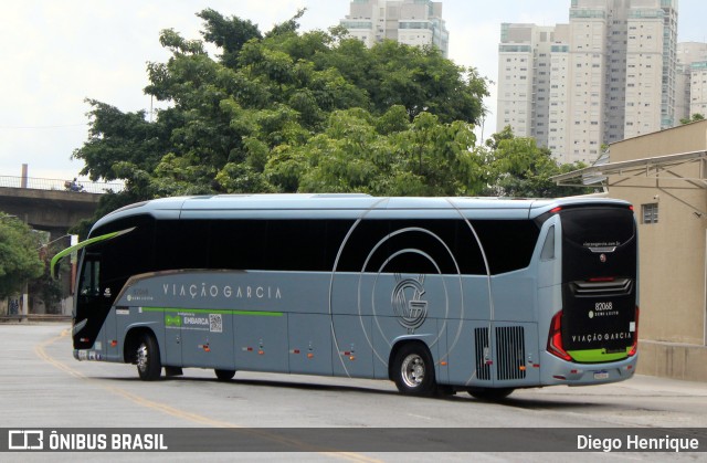 Viação Garcia 82068 na cidade de São Paulo, São Paulo, Brasil, por Diego Henrique. ID da foto: 11751625.