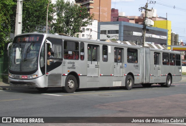 Auto Viação Santo Antônio CL698 na cidade de Curitiba, Paraná, Brasil, por Jonas de Almeida Cabral. ID da foto: 11749018.