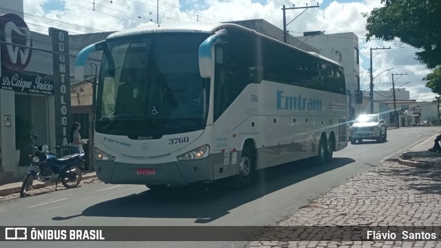 Emtram 3760 na cidade de Barra da Estiva, Bahia, Brasil, por Flávio  Santos. Número da foto: #11750068.