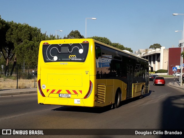 TST - Transportes Sul do Tejo 2309 na cidade de Almada, Setúbal, Portugal, por Douglas Célio Brandao. ID da foto: 11748251.