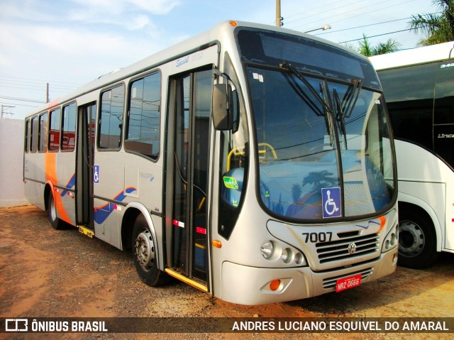 Auto Viação Floresta 7007 na cidade de Campo Grande, Mato Grosso do Sul, Brasil, por ANDRES LUCIANO ESQUIVEL DO AMARAL. ID da foto: 11750843.