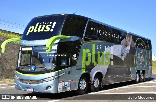 Viação Garcia 88067 na cidade de Campinas, São Paulo, Brasil, por Julio Medeiros. Número da foto: #11748614.