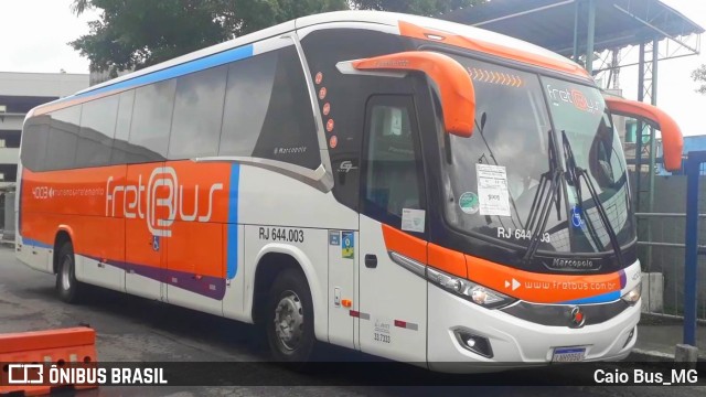 FretBus Fretamento e Turismo RJ 644.003 na cidade de Rio de Janeiro, Rio de Janeiro, Brasil, por Caio Bus_MG. Número da foto: #11751161.
