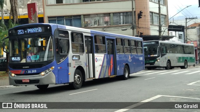 Empresa de Ônibus Vila Galvão 30.569 na cidade de São Paulo, São Paulo, Brasil, por Cle Giraldi. Número da foto: #11751254.