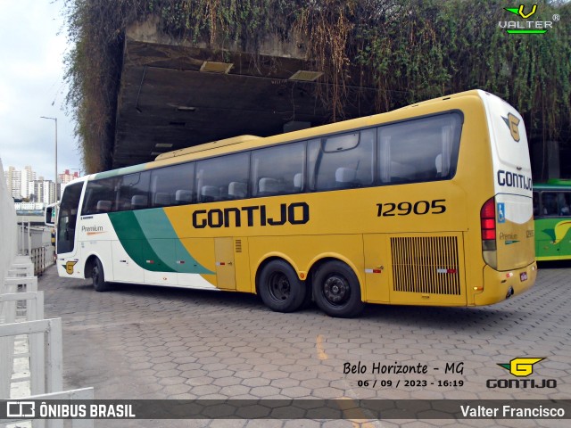 Empresa Gontijo de Transportes 12905 na cidade de Belo Horizonte, Minas Gerais, Brasil, por Valter Francisco. Número da foto: #11748494.