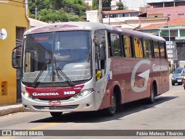 Expresso Gardenia 3430 na cidade de Três Corações, Minas Gerais, Brasil, por Fábio Mateus Tibúrcio. Número da foto: #11749759.