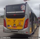 Viação Metrópole Paulista - Zona Leste 3 2239 na cidade de São Paulo, São Paulo, Brasil, por Marcos Souza De Oliveira. Número da foto: #:id.