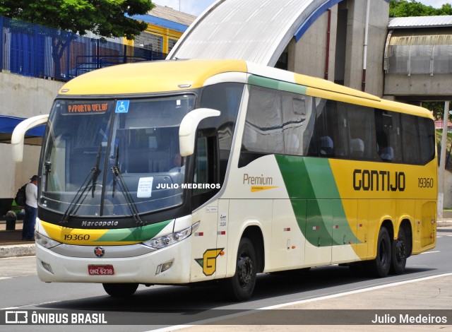 Empresa Gontijo de Transportes 19360 na cidade de Campinas, São Paulo, Brasil, por Julio Medeiros. ID da foto: 11754491.